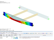 Resultado do dimensionamento em aço com aplicação de uma restrição rotacional discreta