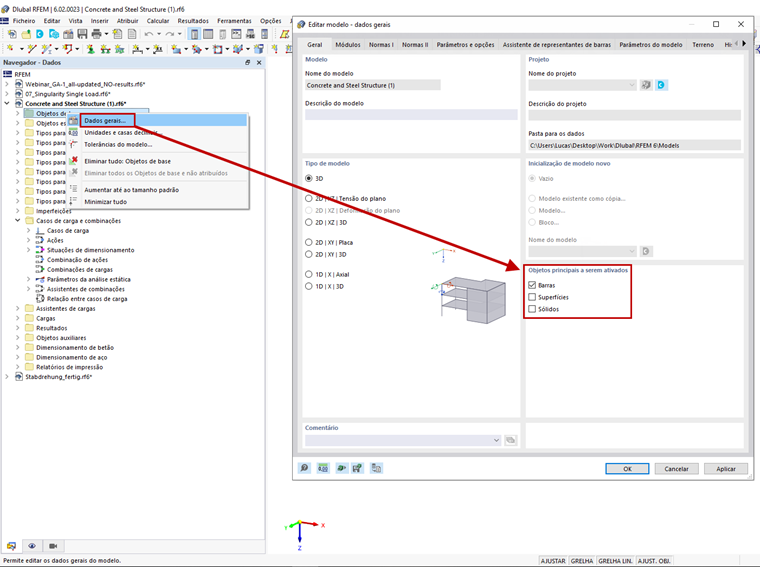 FAQ 005230 | Porque é que não é possível criar superfícies no meu modelo RFEM?