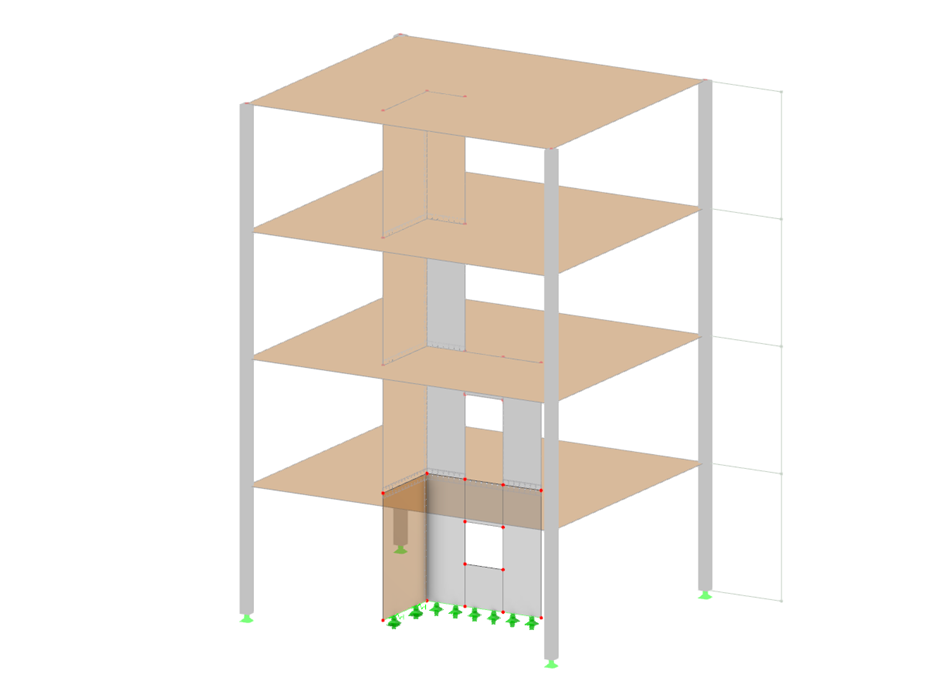 Modelo 003251 | Modelo de construção, secções de resultados