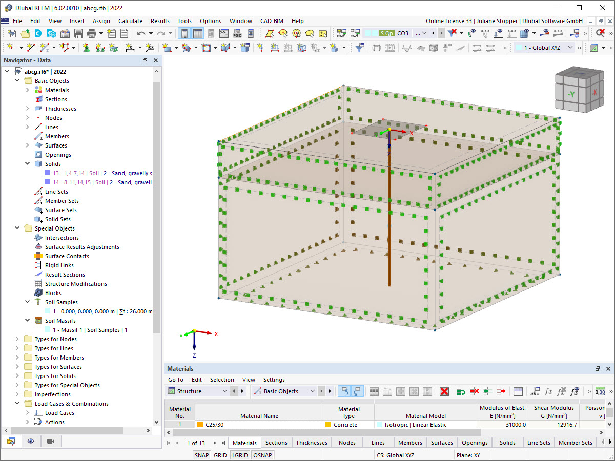 FAQ 005255 | A superfície do terreno do meu solo para análise é irregular. Como é que posso editar a geometria do meu maciço de solo para a modelação?