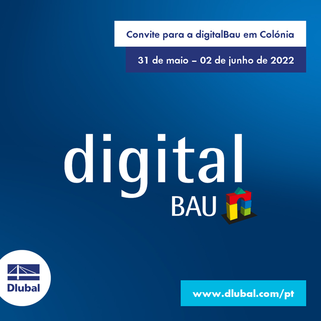 Convite para a digitalBau em Colónia
