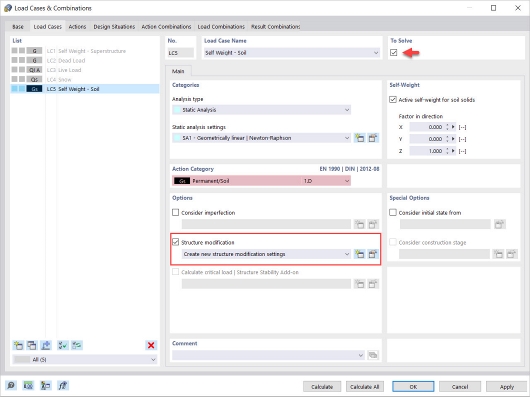 Peso pr&#xF3;prio do s&#xF3;lido do solo