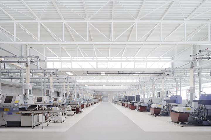 Área de produção (Fotógrafo: © Brigida Gonzalez | Arquitetos: Röing genannt Nölke Architekten Part GmbB)