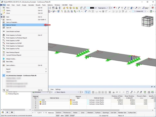 Função 002422 | Guardar como versão