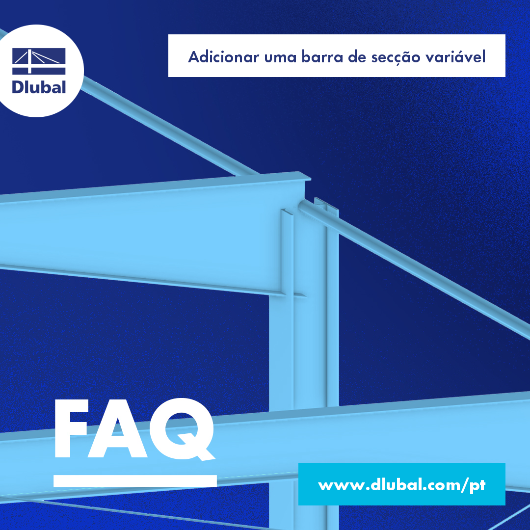 Adicionar uma barra de secção variável
