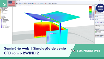 Simulação de vento CFD no RWIND 2