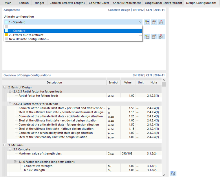 Atribuir configuração de dimensionamento