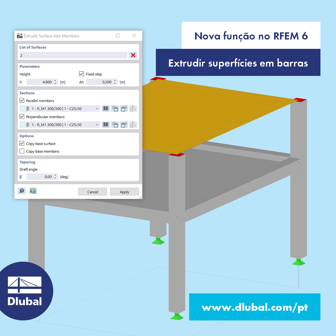 Nova função no RFEM 6