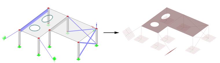 Fluxo de trabalho do RFEM para o Grasshopper (© Diego APELLÁNIZ)