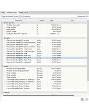 Propriedades de material