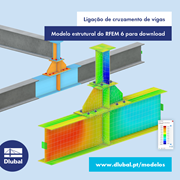 Ligação de cruzamento de vigas
