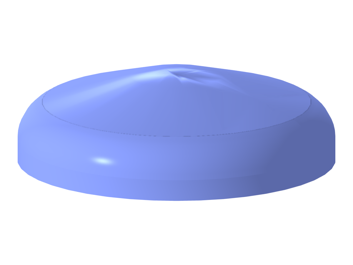 ID do modelo 3748 | HPV003 | Altura de um vaso de pressão torisférico