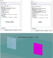 Cálculo do fator de redução de carga RWIND