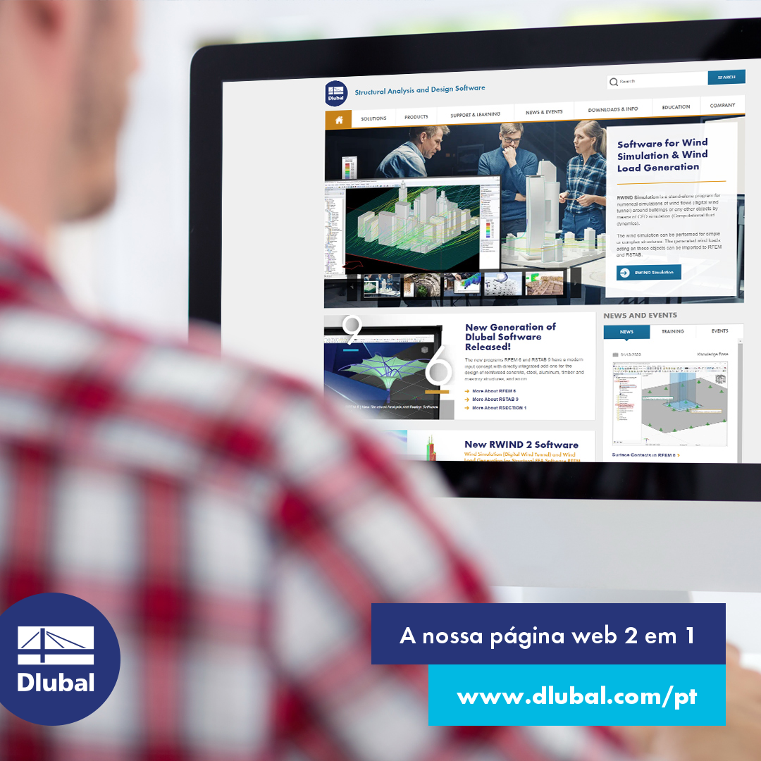 A nossa página web 2 em 1