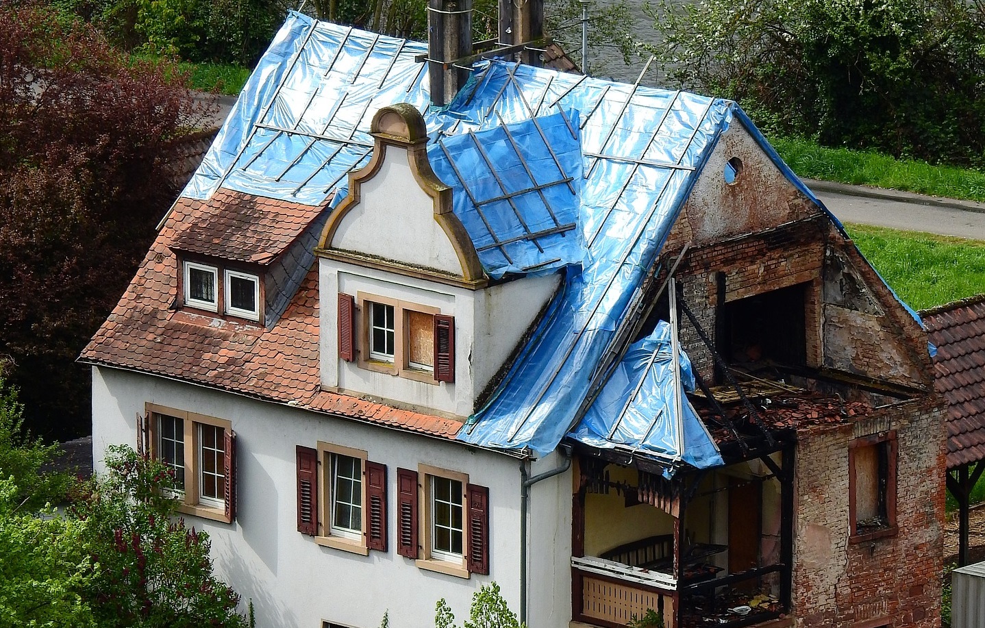 Edifício existente em renovação