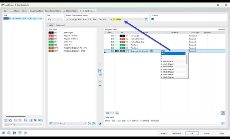 Selecionar resultado parcial para combinação de resultados