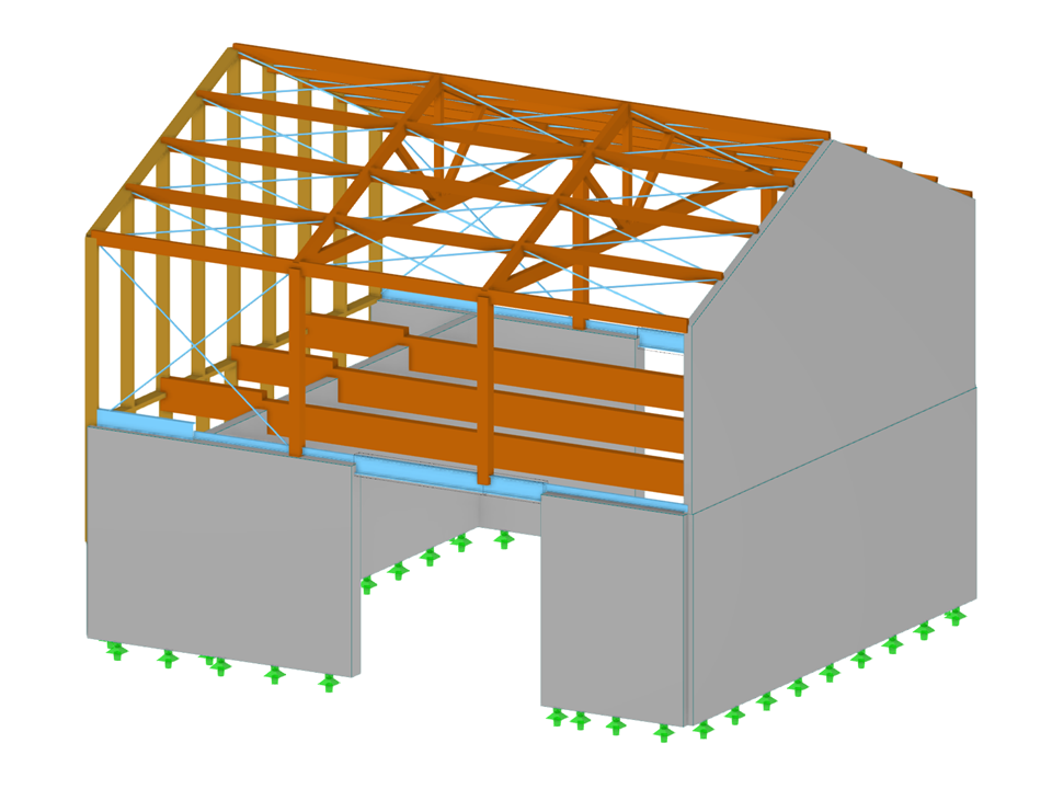 Modelo do edifício | Materiais diversos