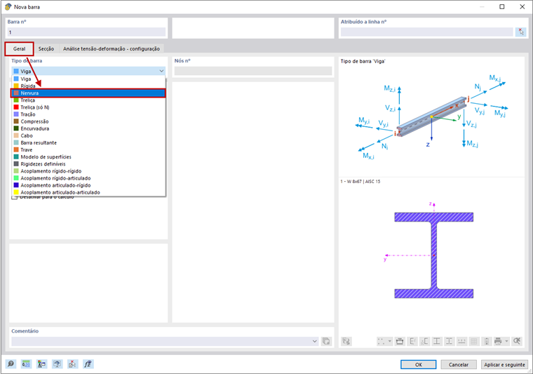 FAQ 005355 | Como é que posso modelar um elemento de nervura no RFEM 6?