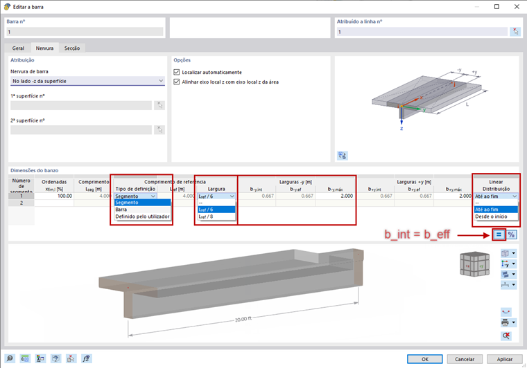 FAQ 005355 | Como é que posso modelar um elemento de nervura no RFEM 6?