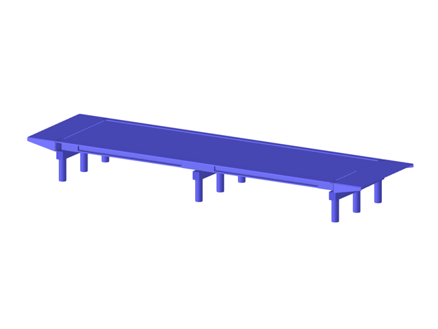 Modelo 004014 | Ponte de betão pós-esforçado
