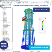 Torre de observação em Schömberg, Alemanha