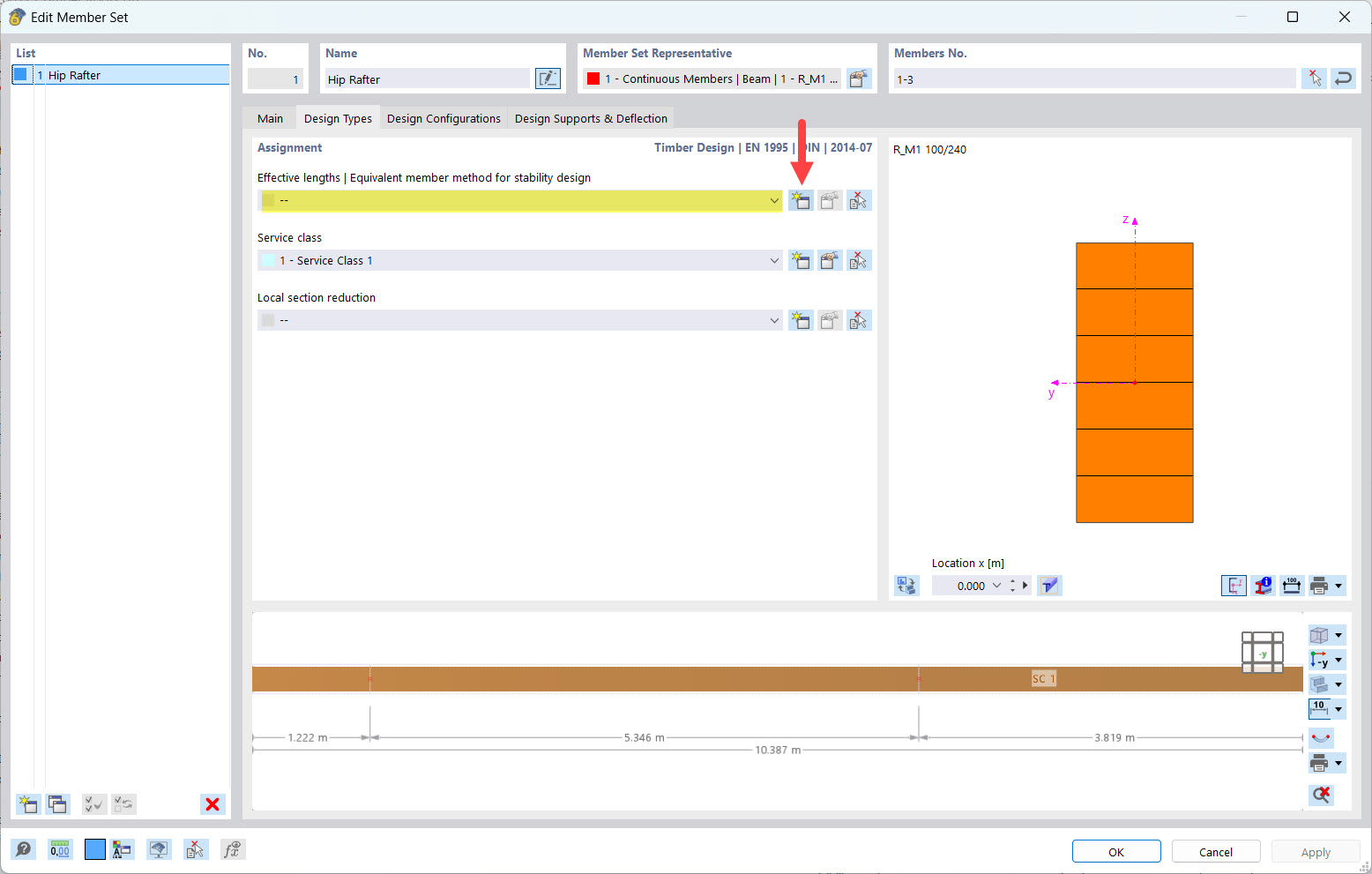 Novo comprimento efetivo