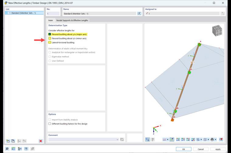 Formas de falha de estabilidade a serem verificadas