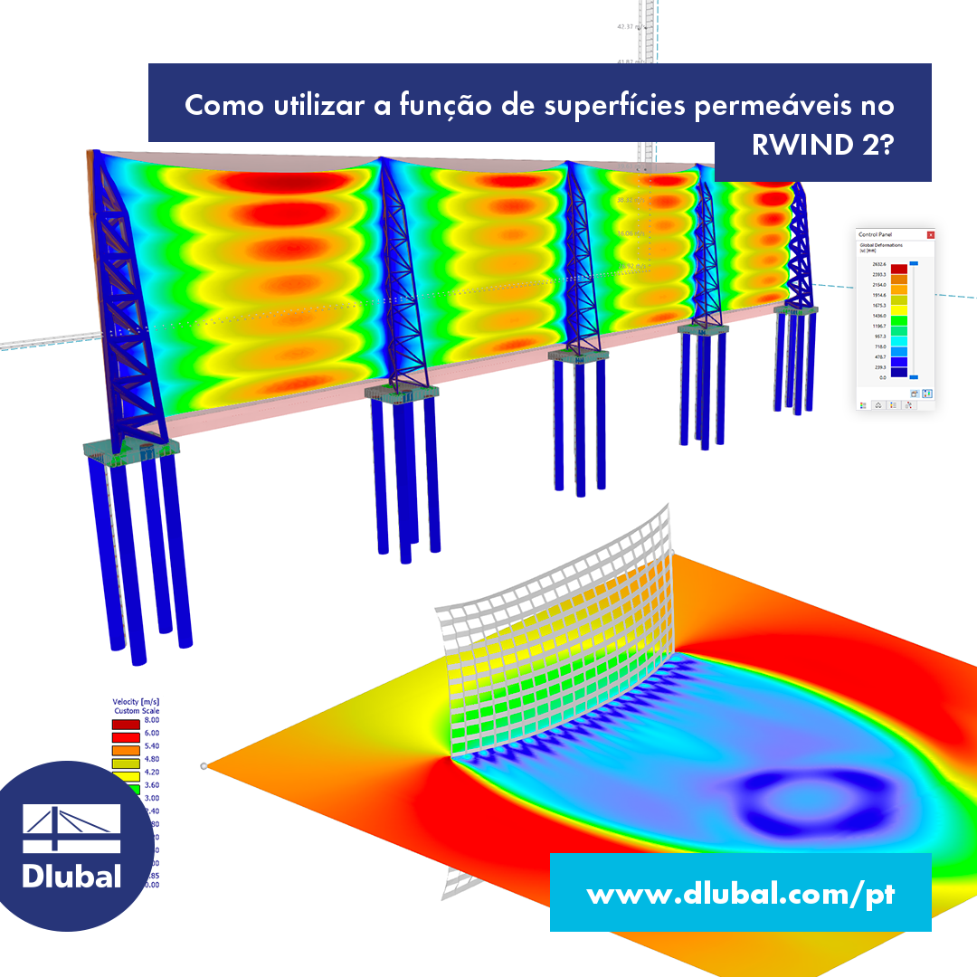 Como utilizar a função de superfícies permeáveis no RWIND 2?