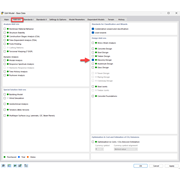 Ativação do módulo Dimensionamento de alvenaria na interface do software. Demonstração do processo de configuração.