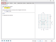Visualização do comprimento ideal do elemento para análises de elementos finitos na construção.