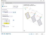 Ponte de arco de betão sobre rio largo com detalhes estruturais e análise estrutural.