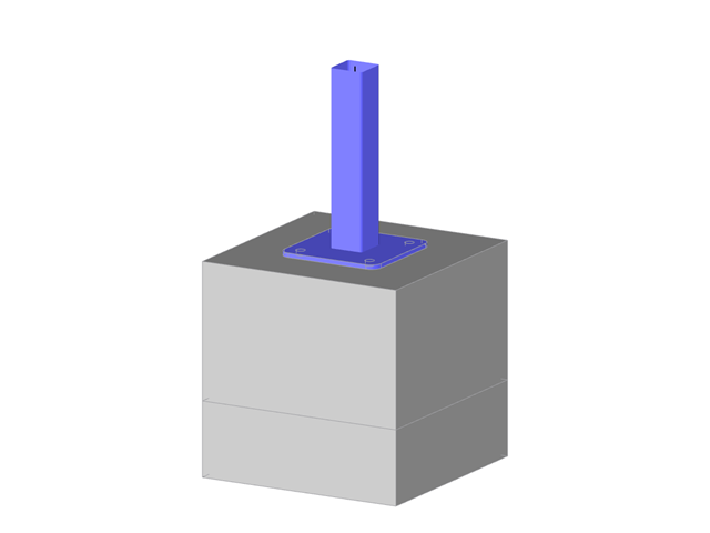 Modelo 004256 | Ligação pilar - base