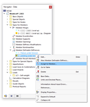 Atribuir o tipo de forma gráfica através do menu de contexto do Navegador