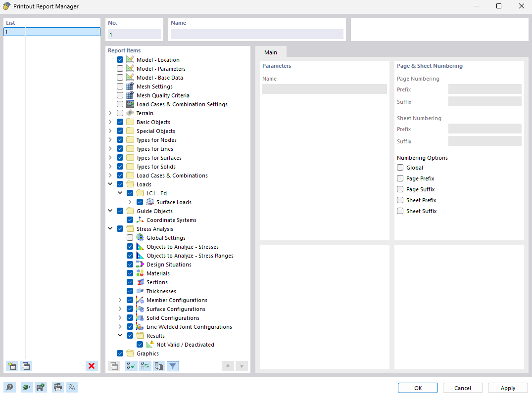 Gestão de documentação de projeto de construção com a gestão das notas de cálculo