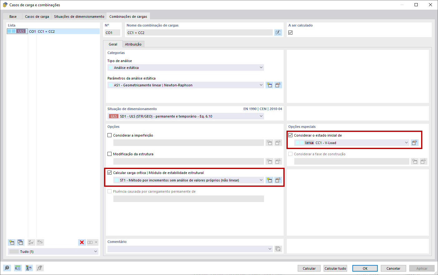 FAQ 005397 | Posso aumentar gradualmente a carga no RFEM 6 ou no RSTAB 9?