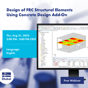 Dimensionamento de elementos estruturais de betão reforçado com fibras (FCR) utilizando o módulo Dimensionamento de betão