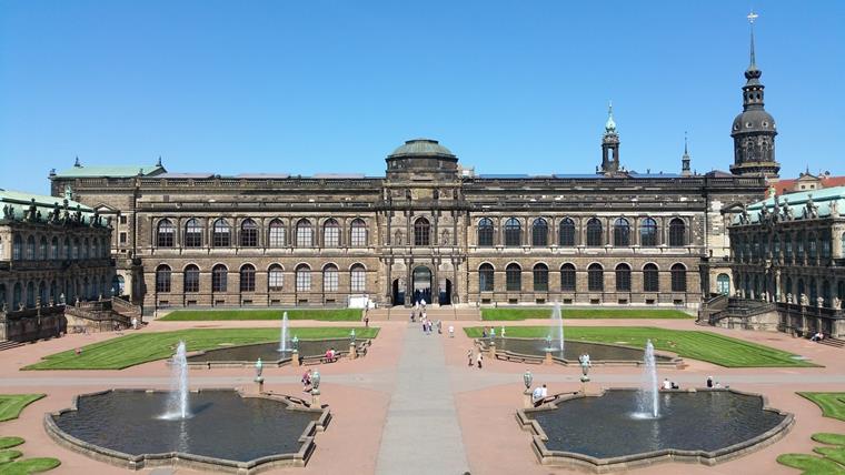 Zwinger Dresden: Palácio imponente
