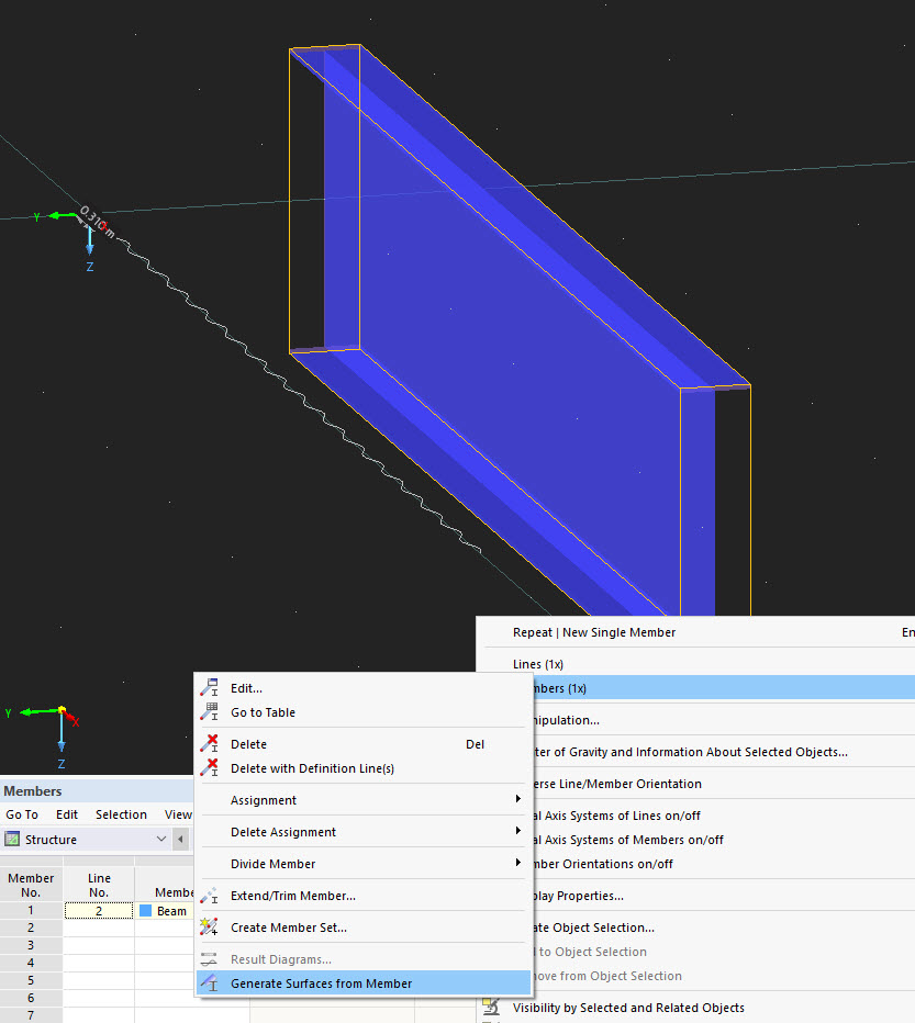 FAQ 005417 | Como é que posso modelar uma viga de alma ondulada no RFEM 6?
