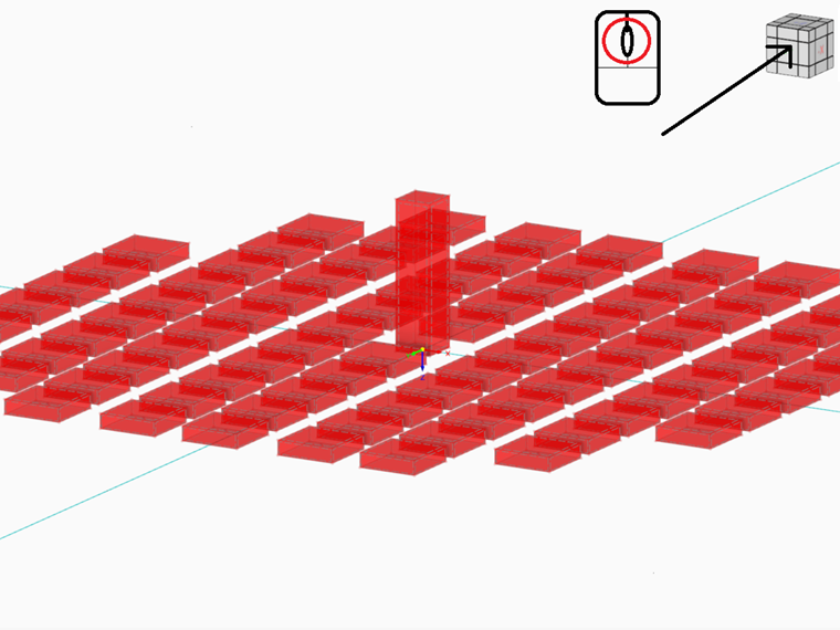 Restaurar a perspetiva inicial da vista 3D