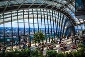 O Skygarden do Walkie-Talkie, Londres (Inglaterra)