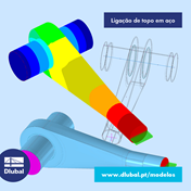 Ligação de topo em aço