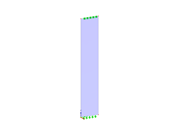 Modelo 004582 | Chapa de aço | Encurvaduras de Euler