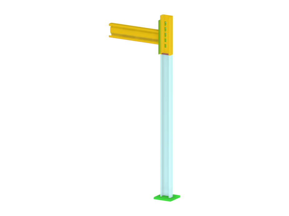 Modelo 004663 | Ligação entre viga e pilar
