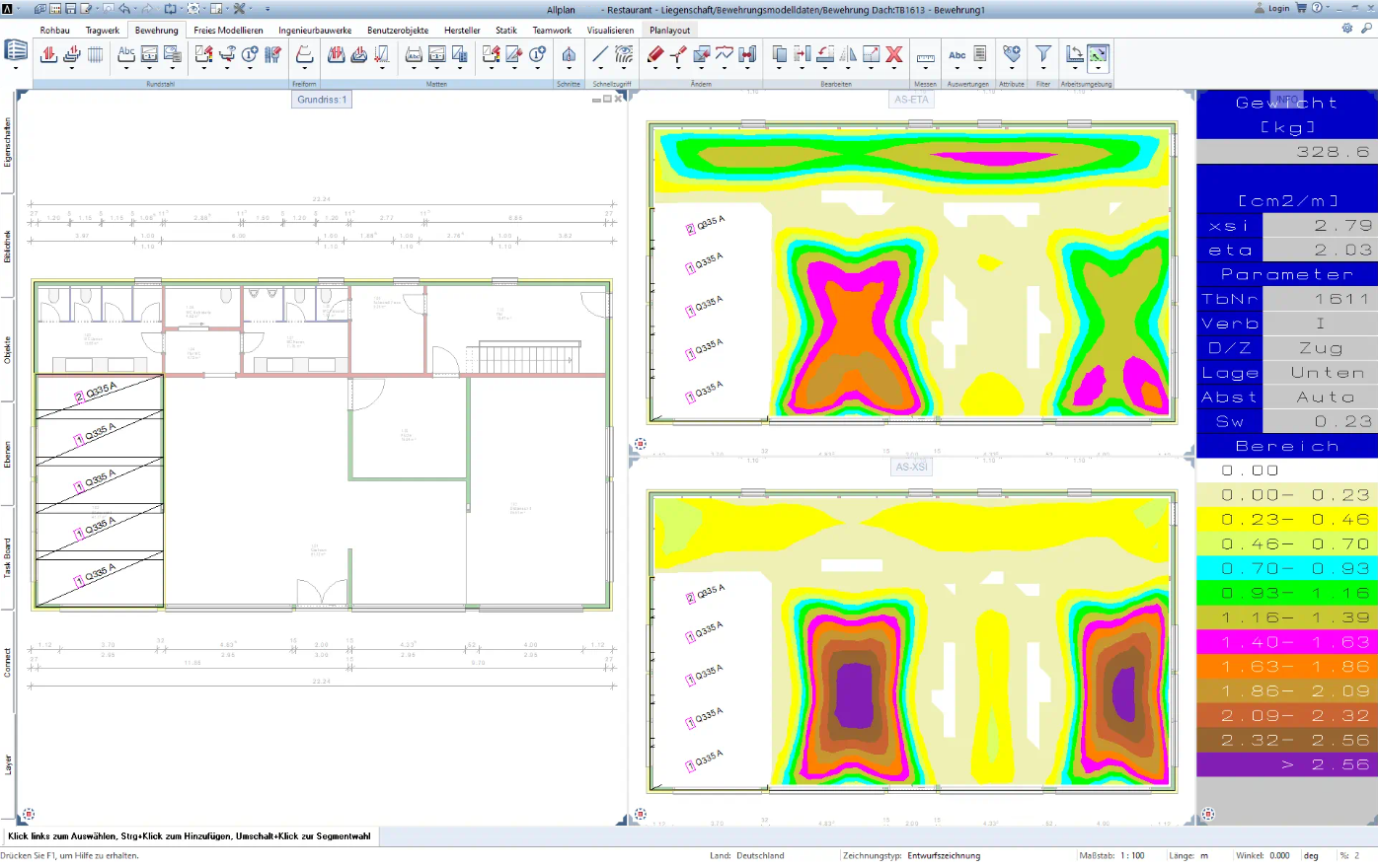 Função 001692 | Exportar para o Allplan