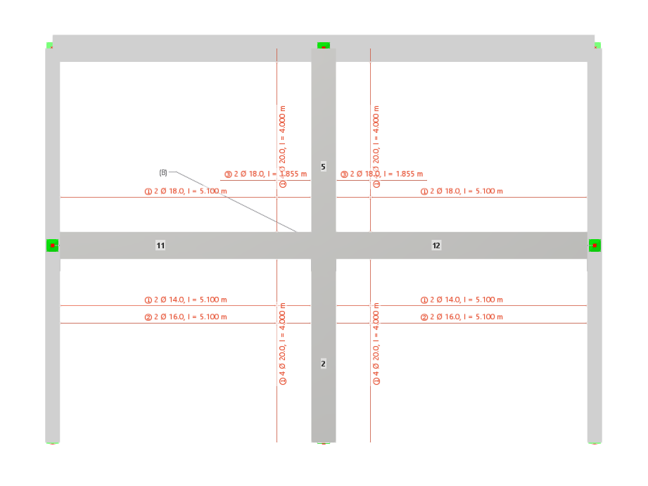 Exemplo de verificação 1027 | Dimensionamento de capacidade de pilares fletidos