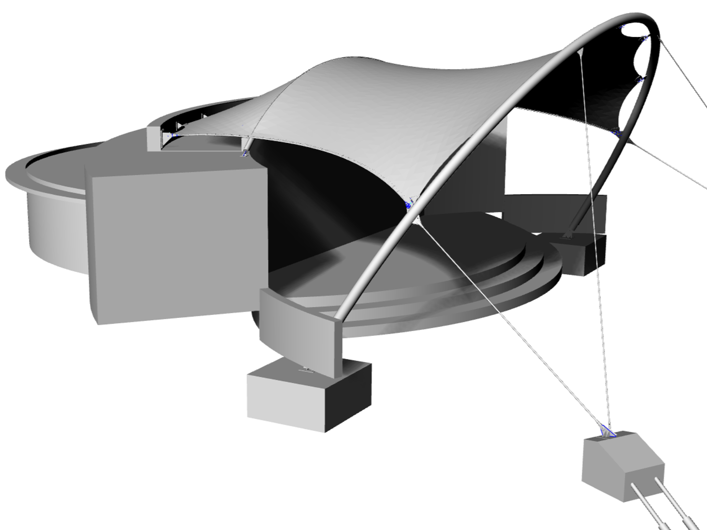 Modelo 004711 | Anfiteatro na estrutura de São Bento em Most