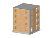 Modelo 004737 | Edifício de alvenaria