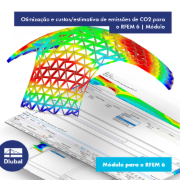 Otimização e custos/estimativa de emissões de CO2 para o RFEM 6 | Módulo