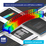 Cálculo estrutural avançado com a API Python no RFEM 6