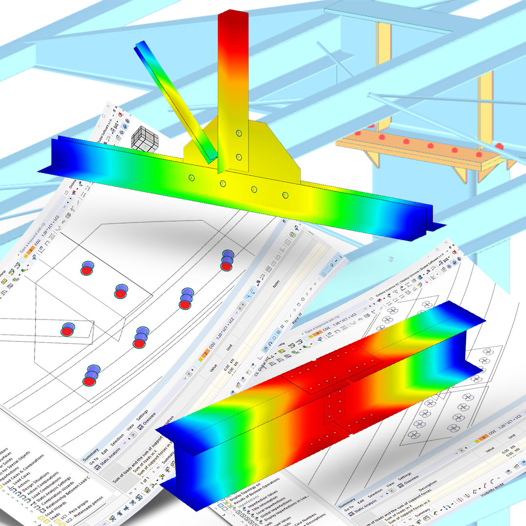 Dimensionamento de ligações de aço para o RFEM 6